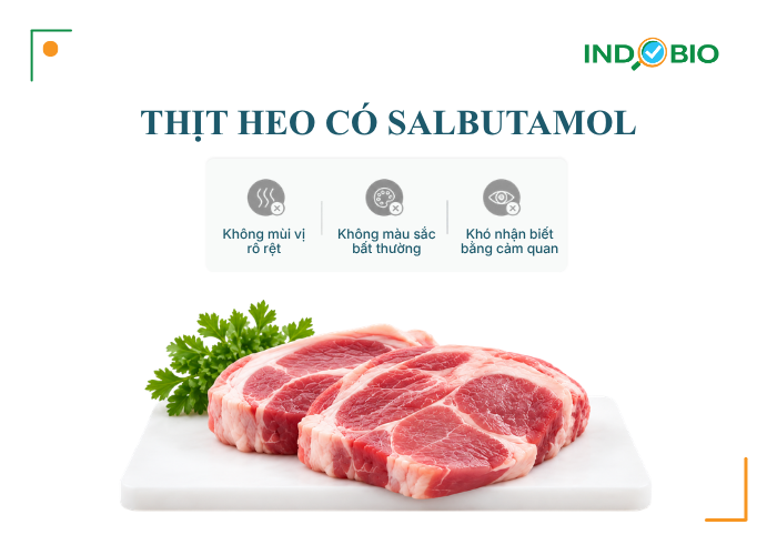 Thịt heo nhiễm Salbutamol